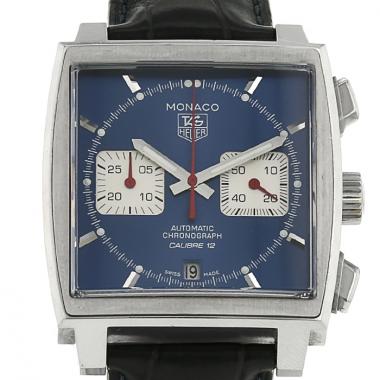 TAG Heuer Monaco watch in stainless steel
