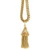Vintage long necklace in yellow gold - Detail D1 thumbnail
