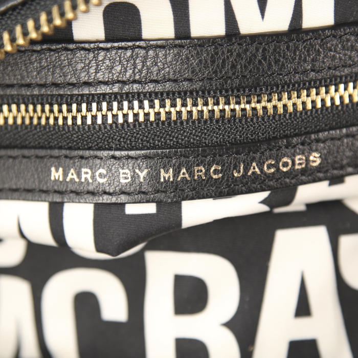 Borsa Marc Jacobs in pelle martellata nera - Detail D4