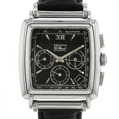 Montre Zenith El Primero en acier Vers  2000