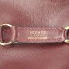 Hermès Trim handbag in burgundy box leather - Detail D3 thumbnail