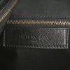 Balenciaga Velo handbag in black grained leather - Detail D4 thumbnail