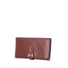 Hermès Béarn wallet in burgundy epsom leather - 00pp thumbnail