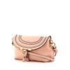 Chloé Marcie small model shoulder bag in varnished pink leather - 00pp thumbnail