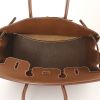 Hermes Birkin 35 cm handbag in brown epsom leather - Detail D2 thumbnail