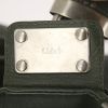 Chloé Paddington medium model handbag in green grained leather - Detail D3 thumbnail