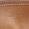 Hermes Evelyne small model shoulder bag in brown Barenia leather - Detail D3 thumbnail