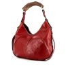 Yves Saint Laurent Mombasa small model handbag in red leather - 00pp thumbnail