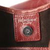 Yves Saint Laurent Mombasa small model handbag in red leather - Detail D3 thumbnail