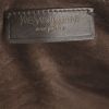 Yves Saint Laurent Muse Two large model handbag in golden brown leather and suede - Detail D3 thumbnail