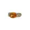 Mauboussin Plaisir d'Amour ring in white gold,  diamonds and sapphires and in citrine - 00pp thumbnail