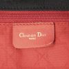 Shopping bag Dior Lady Dior modello grande in tela cannage nera - Detail D3 thumbnail