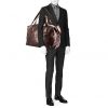 Berluti Moderniste travel bag in brown shading leather - Detail D1 thumbnail