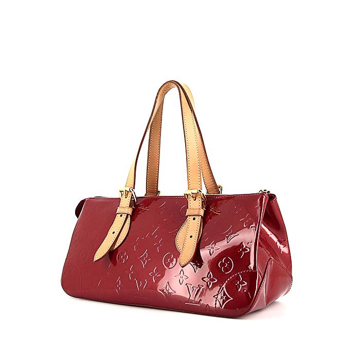 Louis+Vuitton+Rosewood+Avenue+Shoulder+Bag+Red+Leather for sale