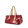 Louis Vuitton Rosewood handbag in red monogram patent leather and natural leather - 00pp thumbnail