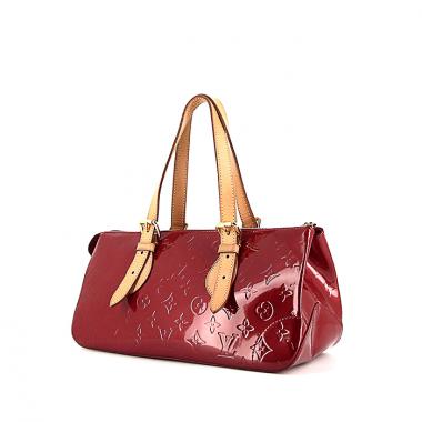Louis Vuitton Citadines Shopping Bag in Plum Monogram Leather