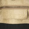 Shopping bag Balenciaga in pelle beige marrone e grigia - Detail D3 thumbnail