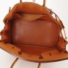 Hermes Birkin 35 cm handbag in orange togo leather - Detail D2 thumbnail