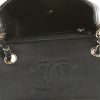 Chanel Mini Timeless shoulder bag in black canvas - Detail D2 thumbnail