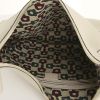 Gucci handbag in beige leather and beige monogram leather - Detail D2 thumbnail