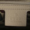 Gucci handbag in beige leather and beige monogram leather - Detail D3 thumbnail