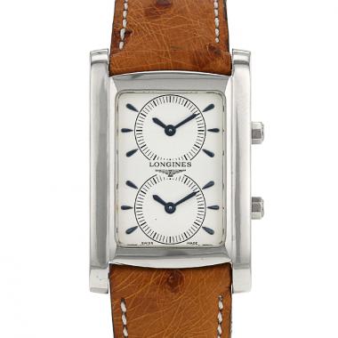 Montre Longines Elegance-Dolcevita en acier Ref :  L5 661 4  Vers  2000