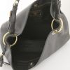 Prada Sac Cabas shopping bag in black leather - Detail D2 thumbnail