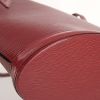 Borsa Louis Vuitton Saint Jacques modello grande in pelle Epi rossa - Detail D4 thumbnail