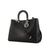 Dior Diorissimo shopping bag in black leather - 00pp thumbnail