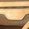 Mochila Louis Vuitton Montsouris Backpack en lona Monogram y cuero natural - Detail D3 thumbnail