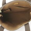 Shopping bag Louis Vuitton in tela monogram e pelle marrone - Detail D2 thumbnail