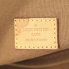 Shopping bag Louis Vuitton in tela monogram e pelle marrone - Detail D3 thumbnail