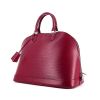 Borsa Louis Vuitton Alma modello grande in pelle Epi rosa - 00pp thumbnail