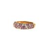 Sortija Cartier Mimi en oro rosa,  zafiro y diamantes, en diamantes y en zafiros rosas - 00pp thumbnail