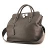 Hermes Tool Box large model weekend bag in grey Graphite Swift leather - 00pp thumbnail