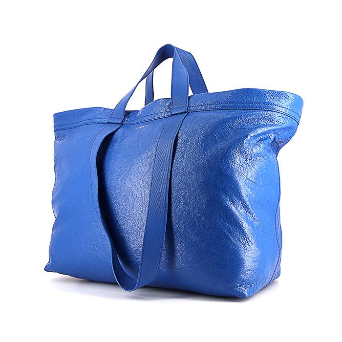 Balenciaga Blue XS Hourglass Bag Balenciaga