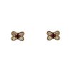 Van Cleef & Arpels earrings in yellow gold,  ruby and diamonds - 00pp thumbnail