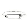 Hermes Clic bangle in silver - 00pp thumbnail