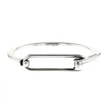 Bracciale a cerchio Hermes Clic in argento