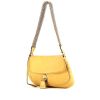 Prada handbag in yellow grained leather - 00pp thumbnail