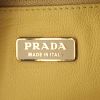 Bolso de mano Prada en cuero granulado amarillo - Detail D3 thumbnail