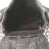 Balenciaga handbag in black patent leather and black leather - Detail D2 thumbnail