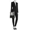 Borsa a tracolla Sonia Rykiel in pelle nera con borchie - Detail D1 thumbnail