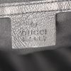 Gucci Bamboo handbag in black leather and yellow canvas - Detail D3 thumbnail