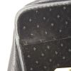 Chloé Elsie shoulder bag in black leather and black velvet - Detail D5 thumbnail
