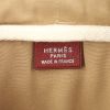 Hermès travel bag in red leather clémence - Detail D3 thumbnail