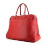 Bolsa de viaje Hermès en cuero taurillon clémence rojo - 00pp thumbnail