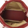 Sac de voyage Hermès en cuir taurillon clémence rouge - Detail D2 thumbnail