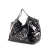 Chanel Grand Shopping shopping bag in black vinyl - 00pp thumbnail