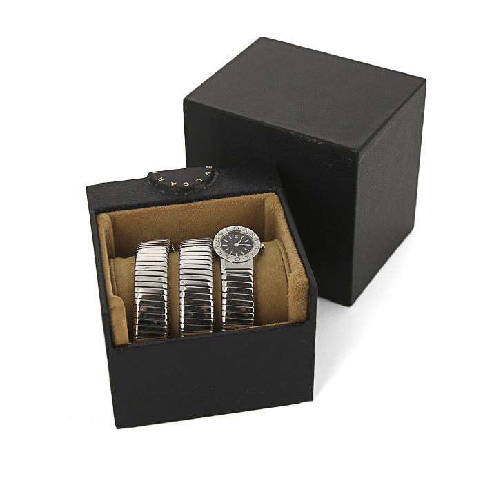 Orologio Bulgari Tubogas in acciaio Ref :  BB191TS Circa  2000